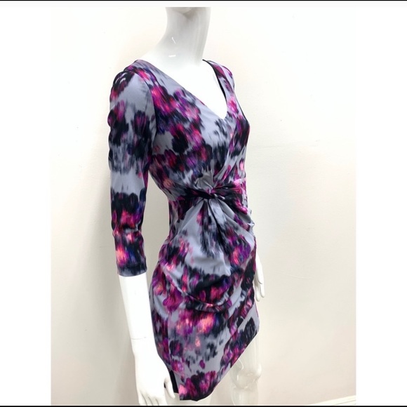 NYDJ Women’s “Sylvia” Printed Berry Tweed Dress - Picture 6 of 8